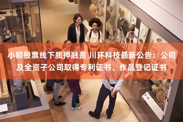 小额股票线下质押融资 川环科技最新公告：公司及全资子公司取得专利证书、作品登记证书