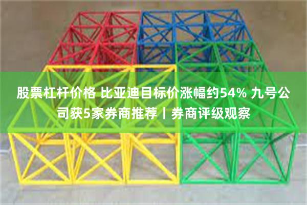 股票杠杆价格 比亚迪目标价涨幅约54% 九号公司获5家券商推荐丨券商评级观察